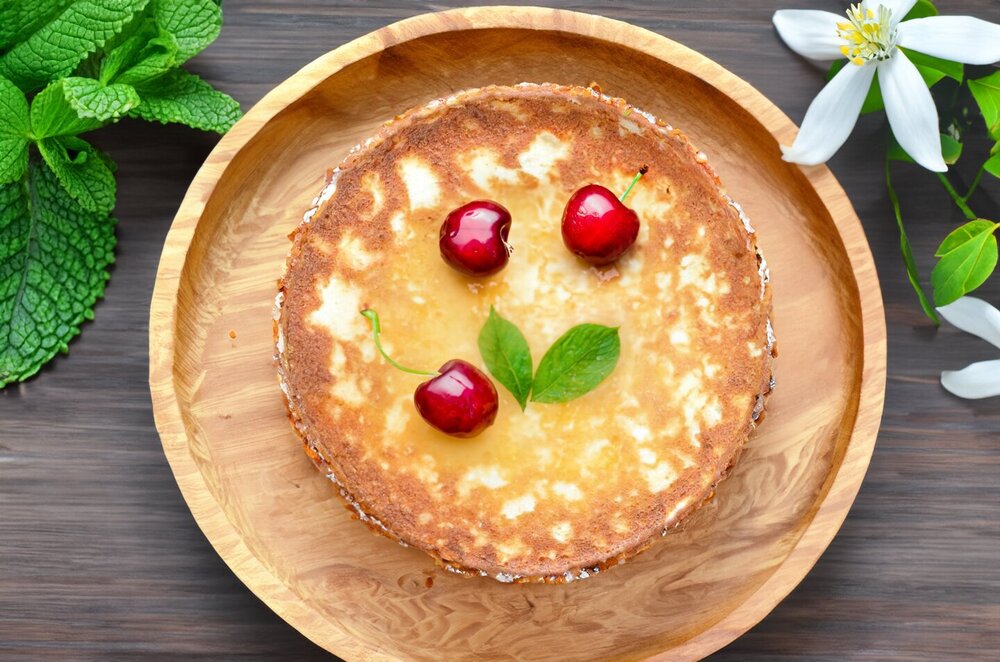 Cottage Cheese Casserole with Rice Flour
