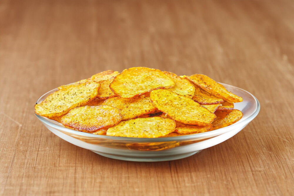 Homemade Pan-Fried Potato Chips