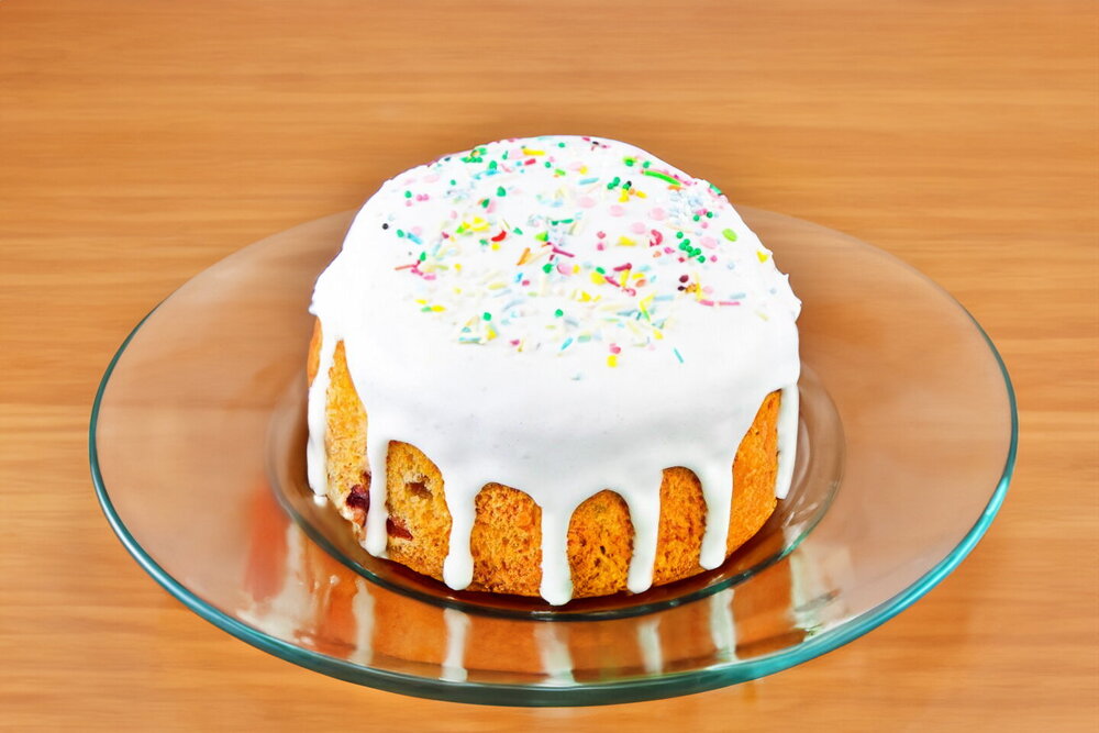 Easter Kulich with Active Dry Yeast (Oven-Baked)