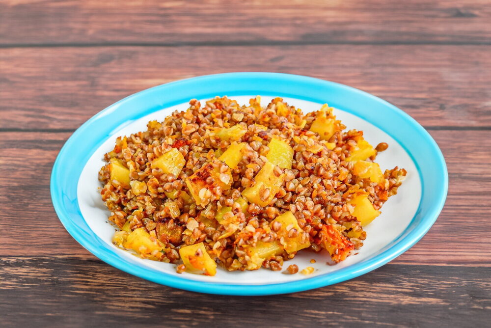 Buckwheat with Potatoes