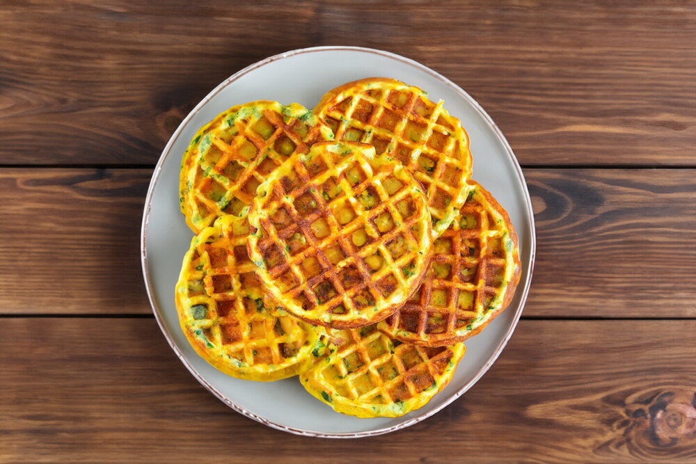 Potato Waffles in a Waffle Maker