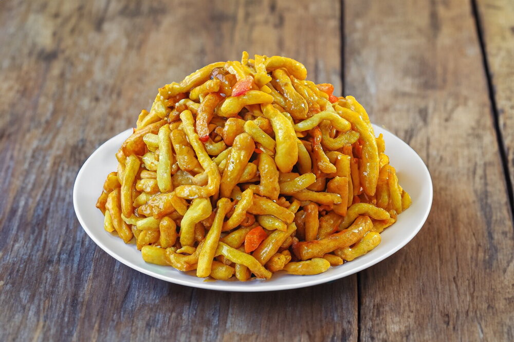 Chak-chak in a Skillet