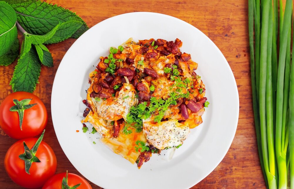 Chicken with Red Beans