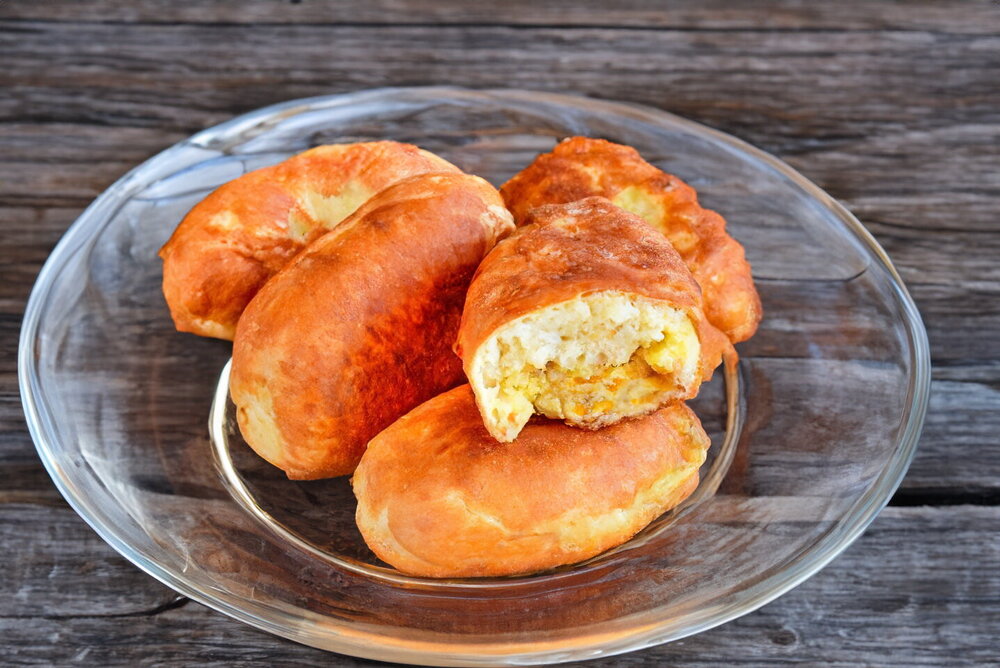 Yeast-Free Fried Potato Pirozhki