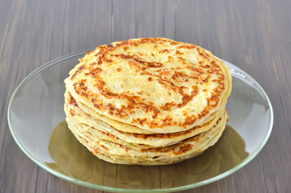 Old-Fashioned Yeasted Millet Pancakes