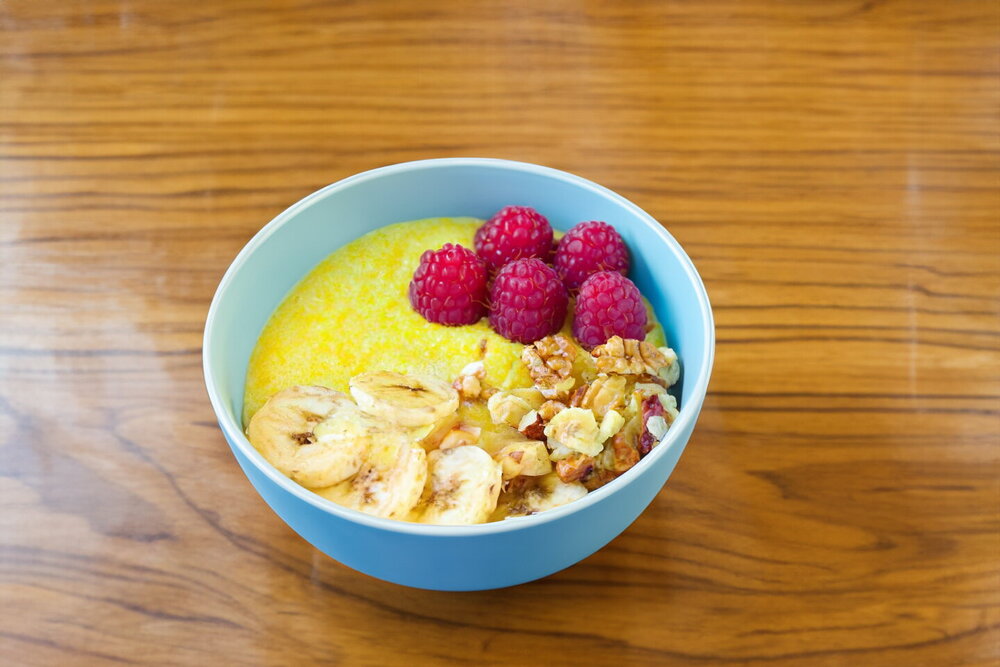 Milk Polenta Corn Porridge