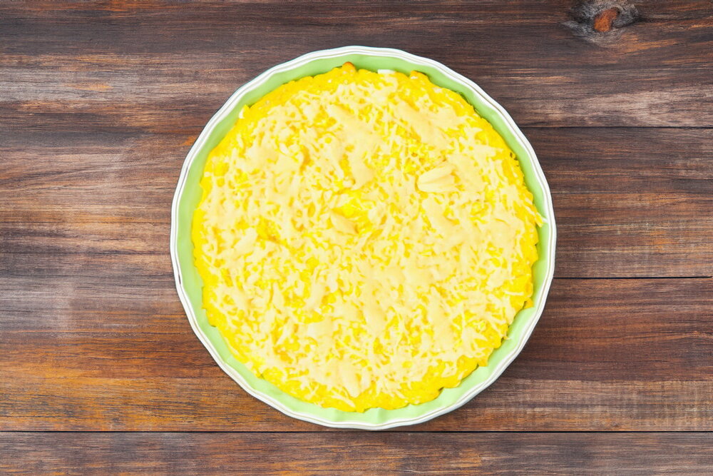 Baked Cheesy Polenta