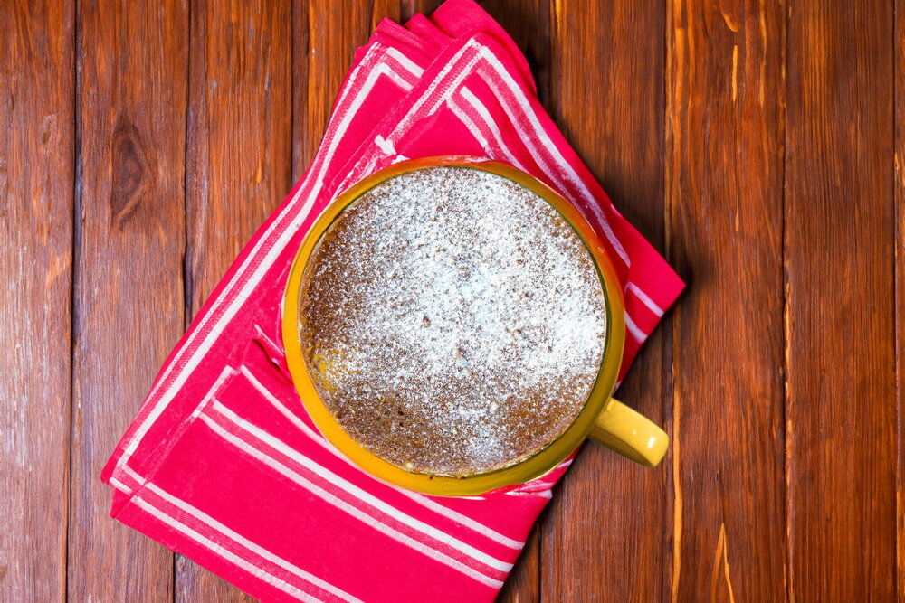 1-Minute Microwave Mug Cake