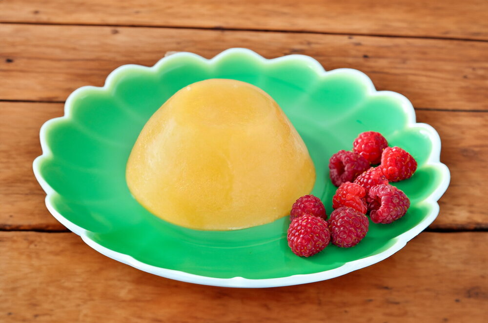 Apple Jelly with Gelatin