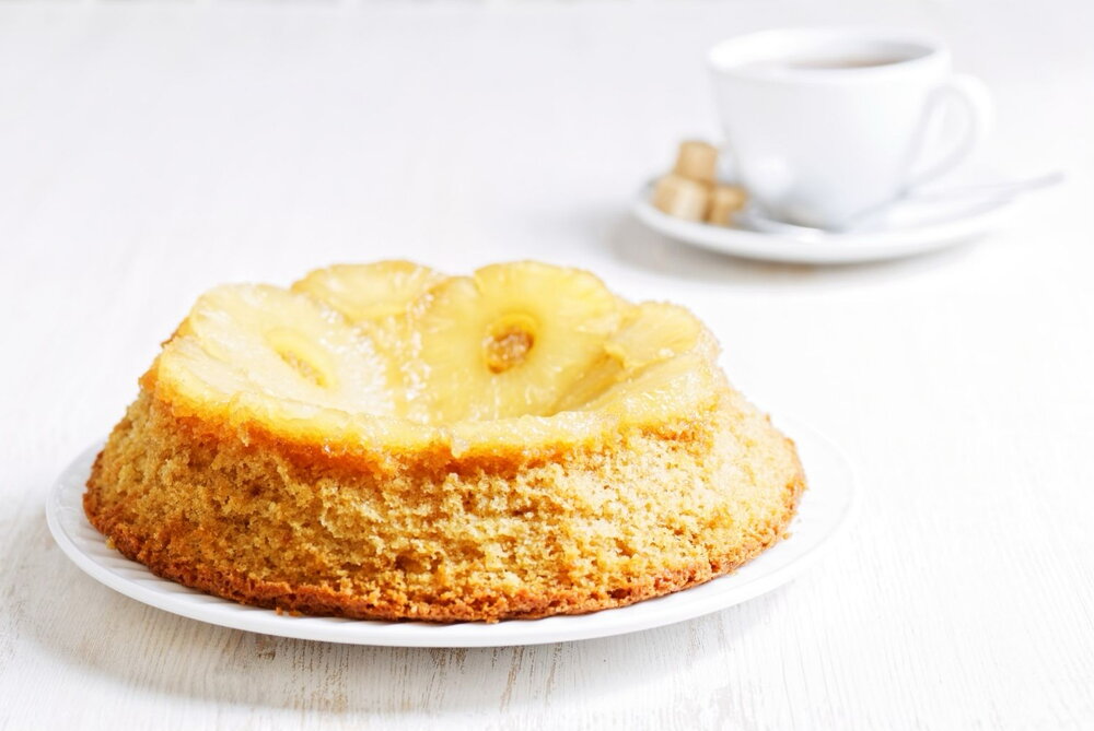 Pineapple upside-down cake
