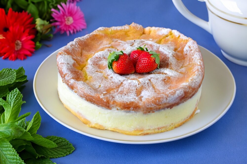 Carpathian Cake from Choux Pastry
