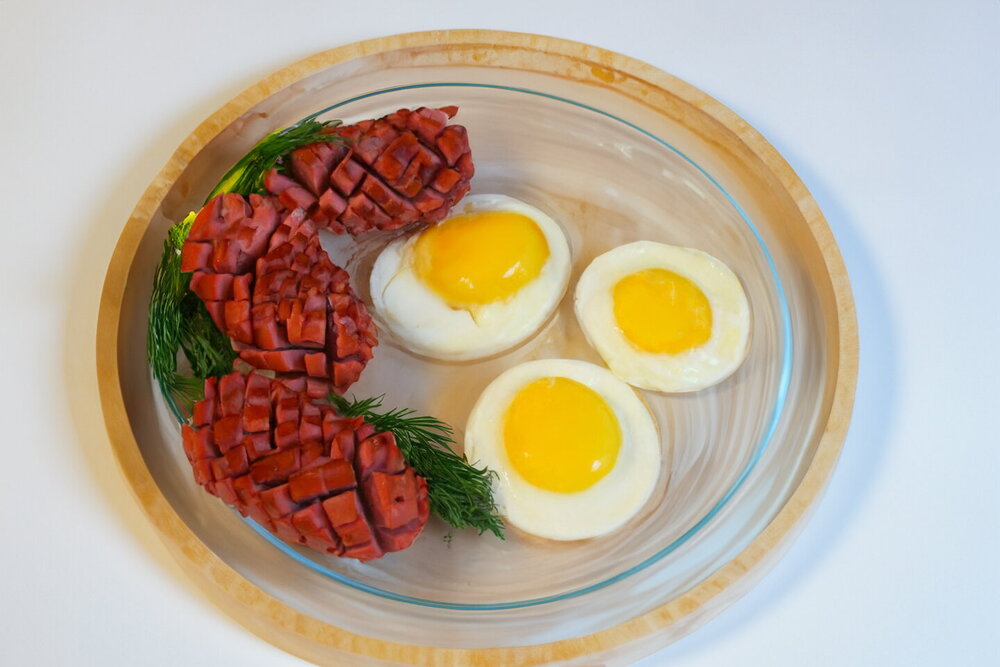 New Year’s Breakfast with “Pine Cones”