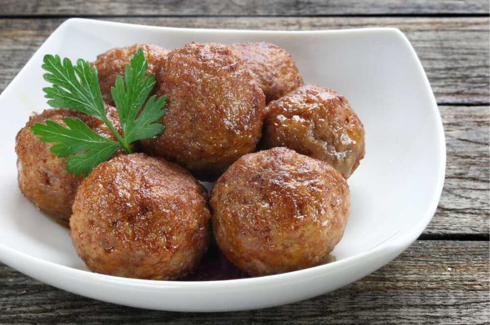 Meatballs with anchovies
