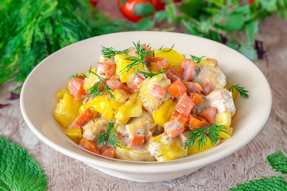 Turkey with Potatoes
