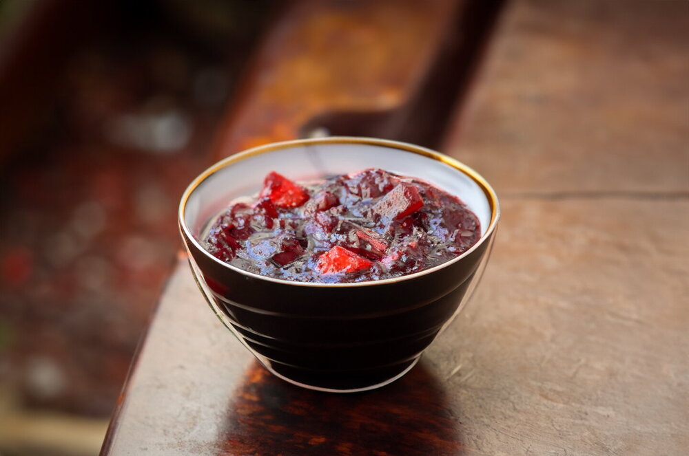 Lingonberry Jam with Apples for Winter