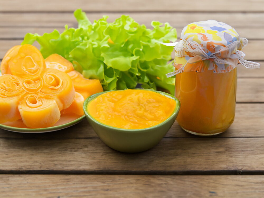 Pumpkin Purée for Winter