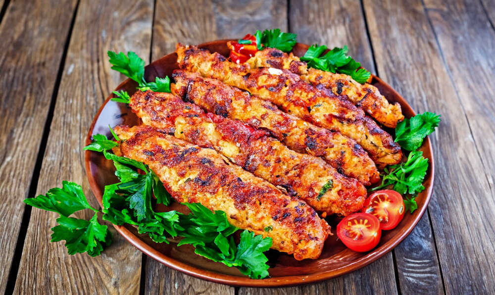 Oven-Baked Pork Kofta Kebabs