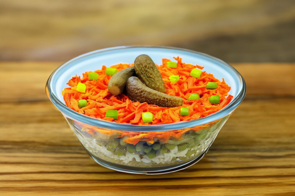 Chicken and Pickled Cucumber Salad