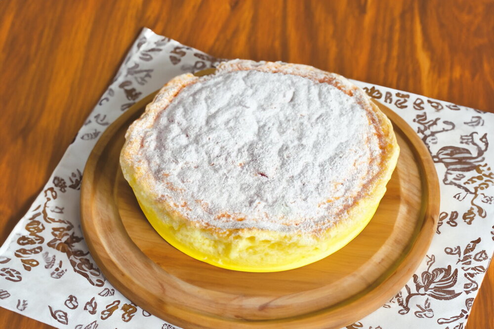 Japanese Cotton Cheesecake with Mascarpone