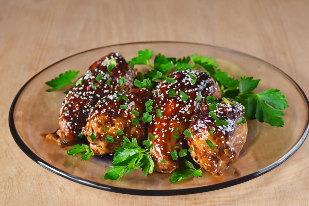 Oven-Baked Chicken Breasts in Soy Sauce
