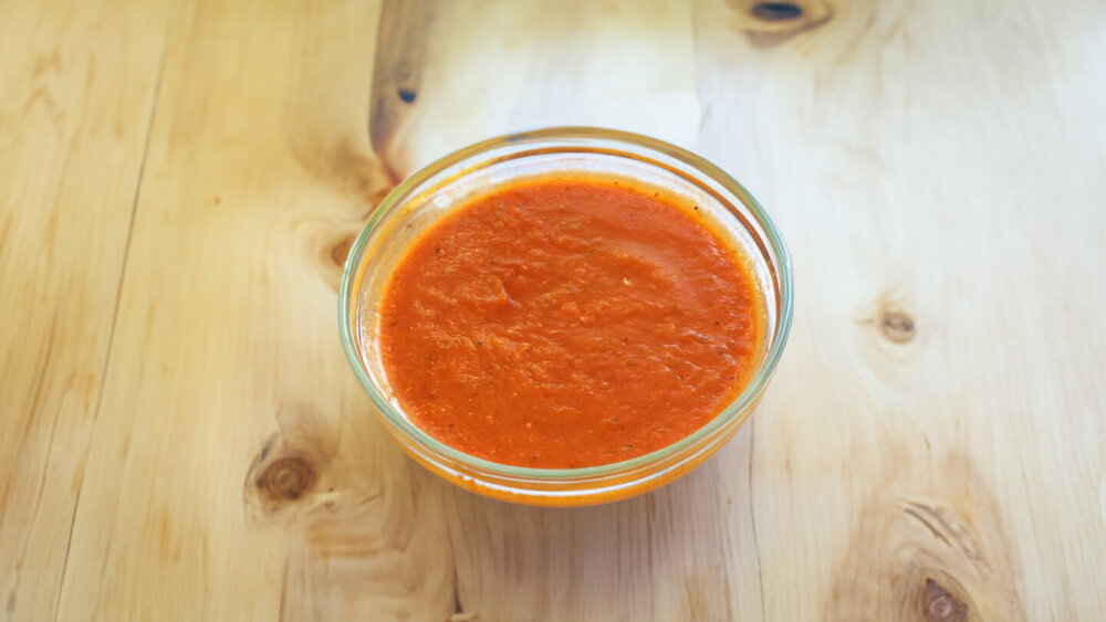 Creamy Roasted Tomato Soup (Purée)