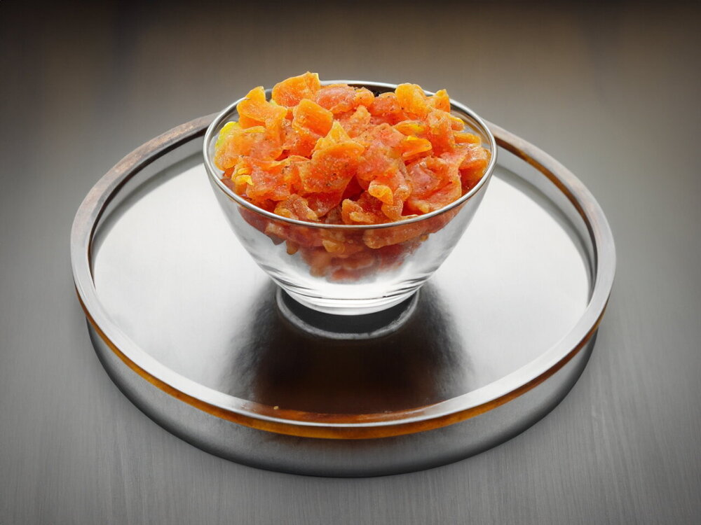 Homemade Oven-Dried Pumpkin Candied Fruit