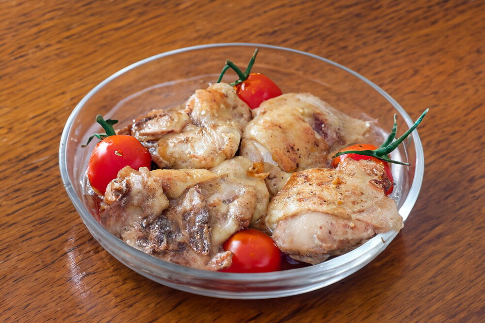 Pan-Fried Chicken Thighs