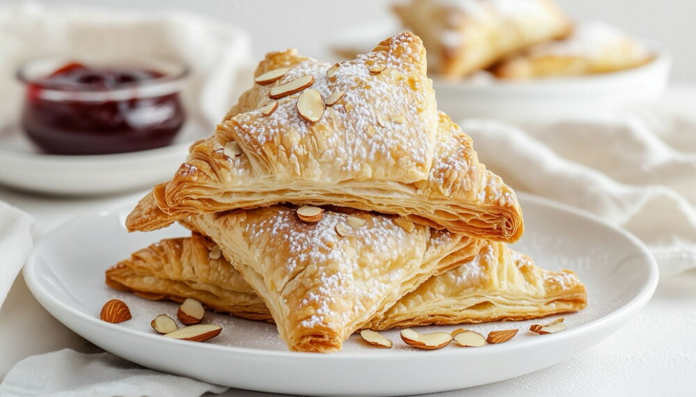 Puff pastry apple pies