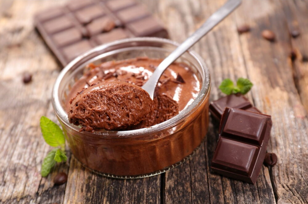 Avocado chocolate mousse