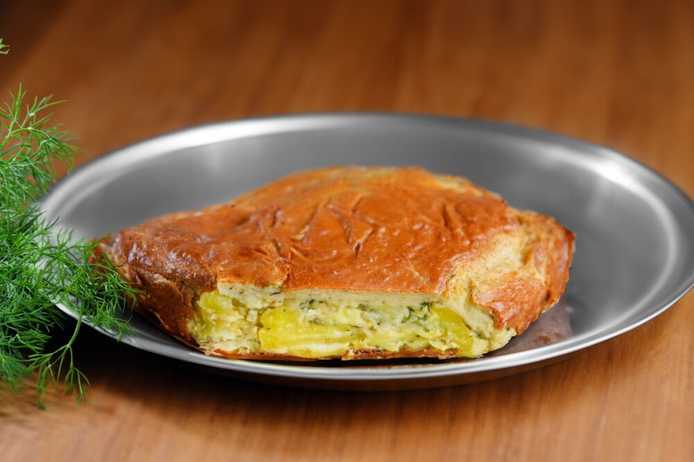 Kefir Potato Pour-Over Pie