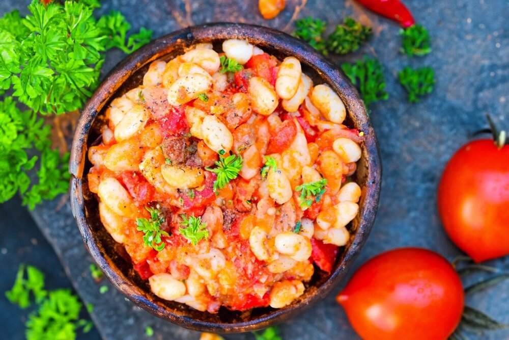 Chicken Breast with Beans