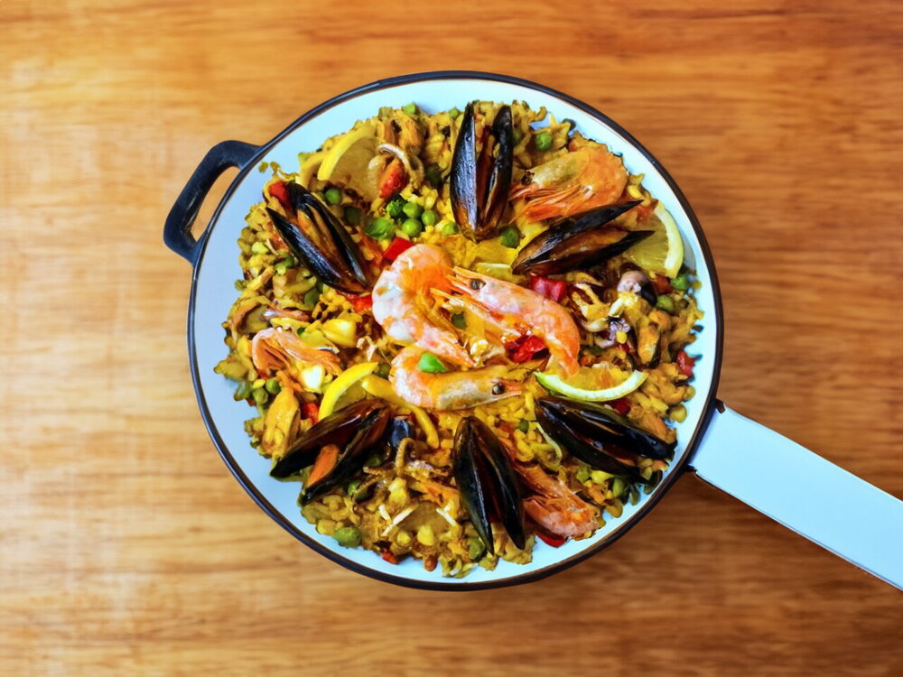 Classic Spanish Seafood Paella