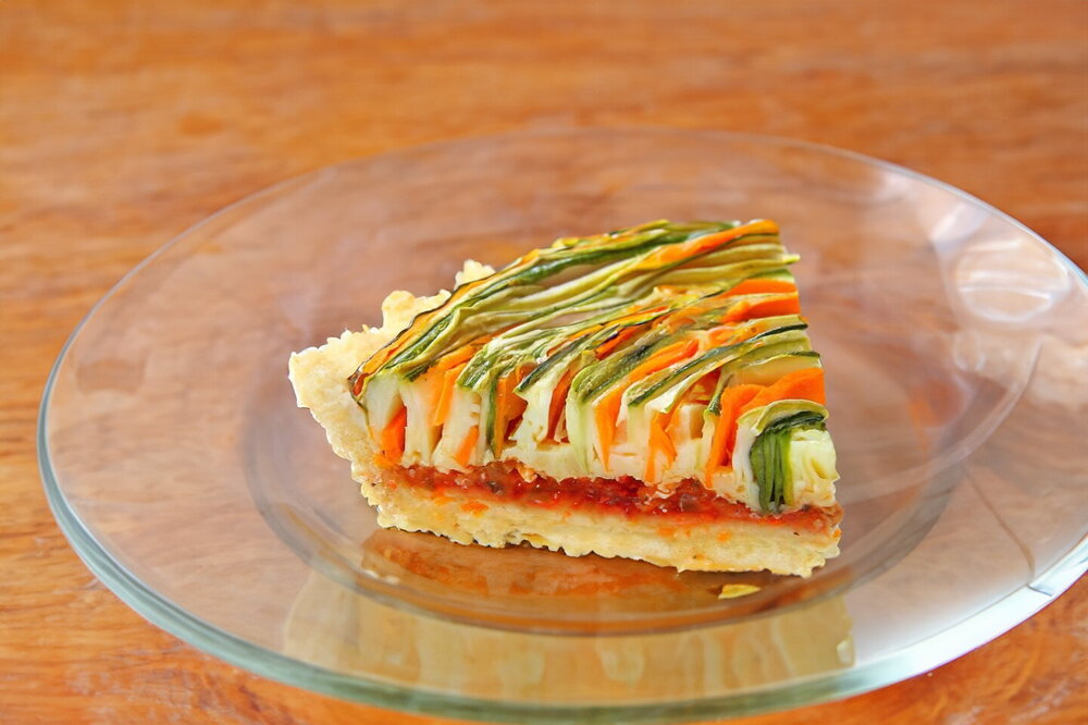 Italian Spiral Vegetable Pie