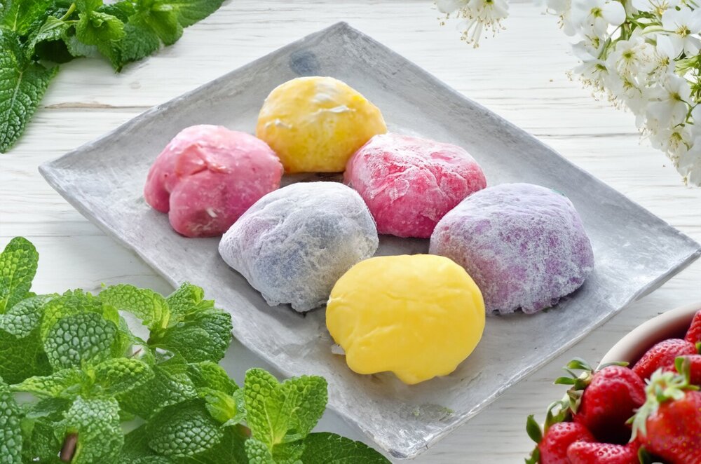 Mochi from Rice Flour at Home – Japanese Dessert