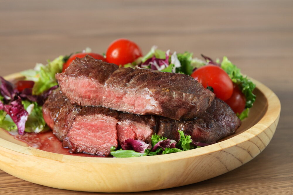 Ribeye Steak in a Skillet
