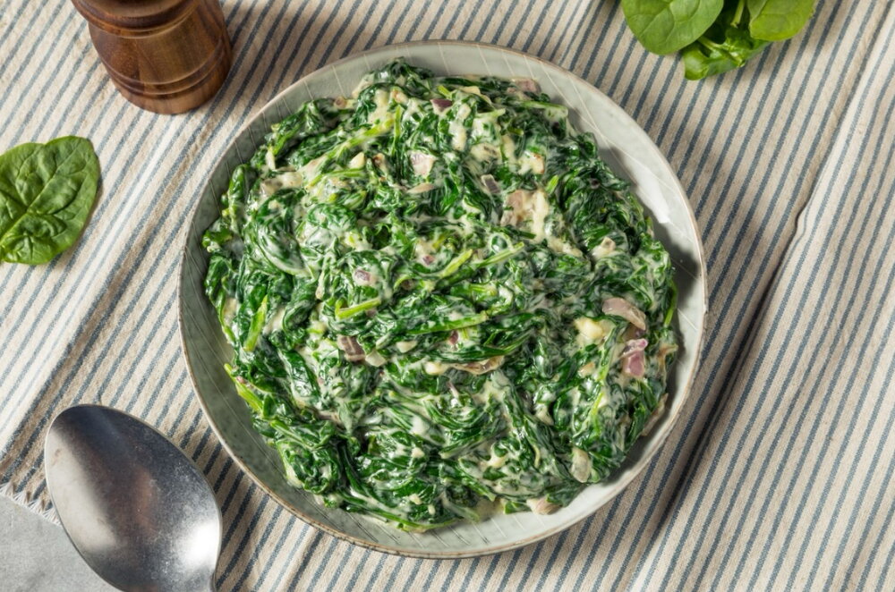 South African Creamed Spinach