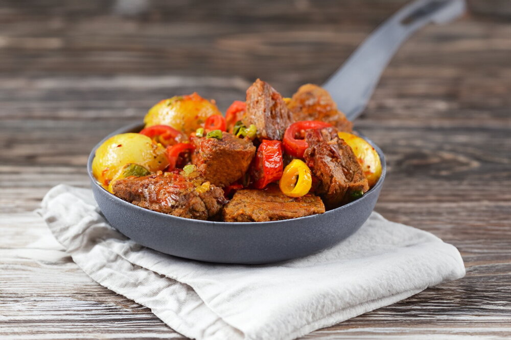 Braised Beef with Whole Onions