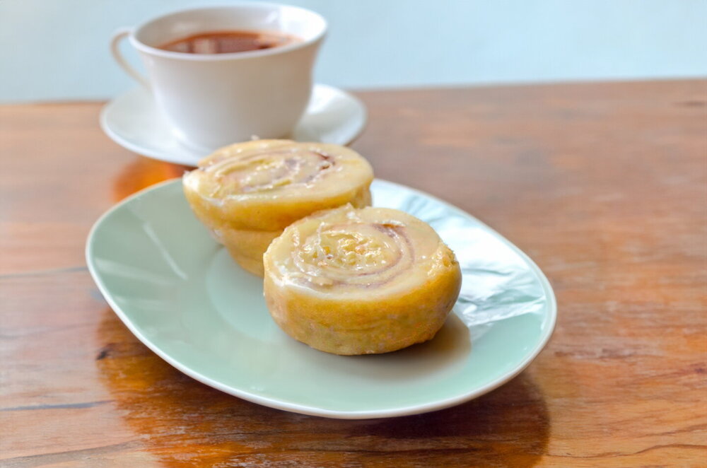 Microwave Cinnamon Buns