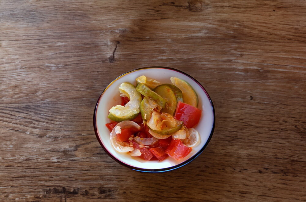 No-Sterilization Winter Cucumber & Tomato Salad