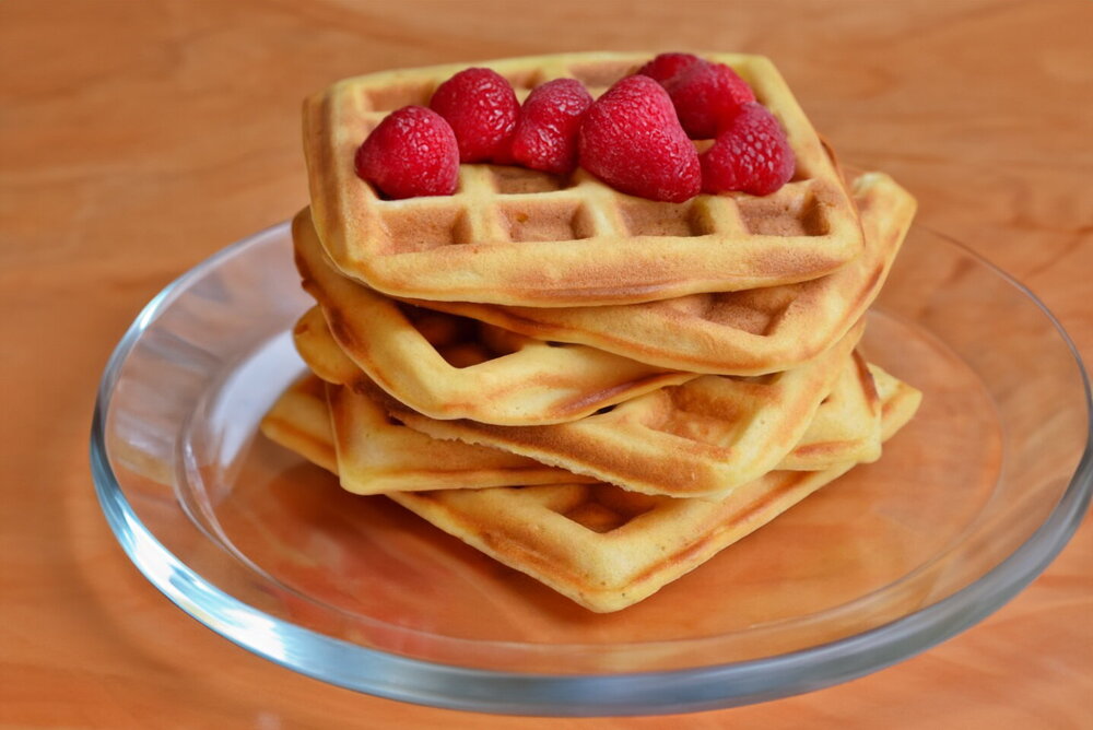 Viennese Waffles with Kefir