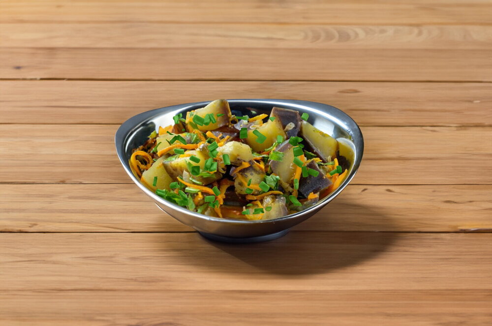 Korean-Style Eggplant with Carrots