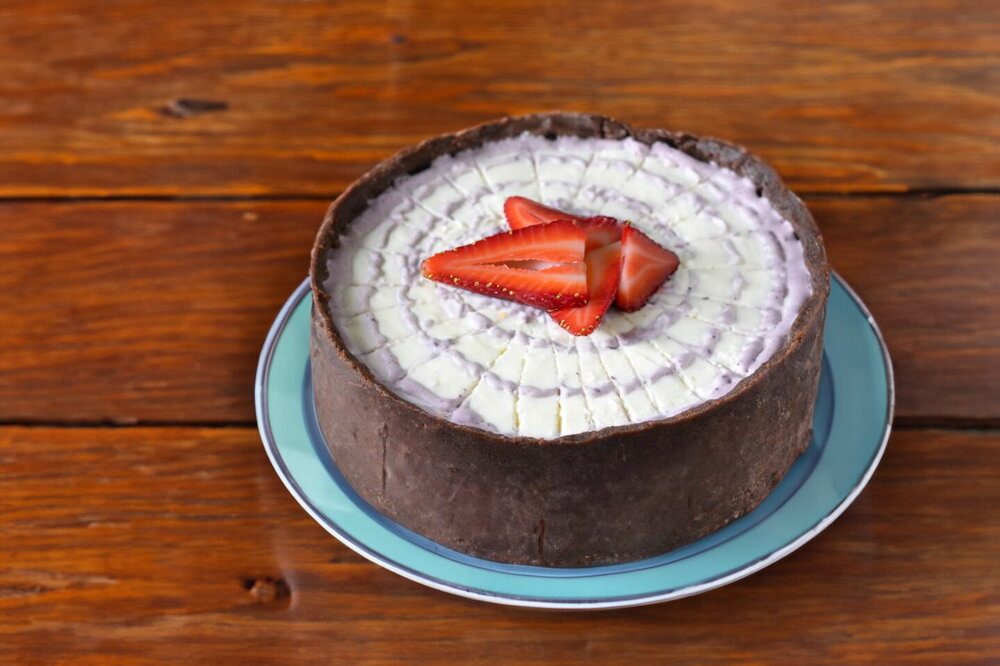 No-Bake Mascarpone Cheesecake