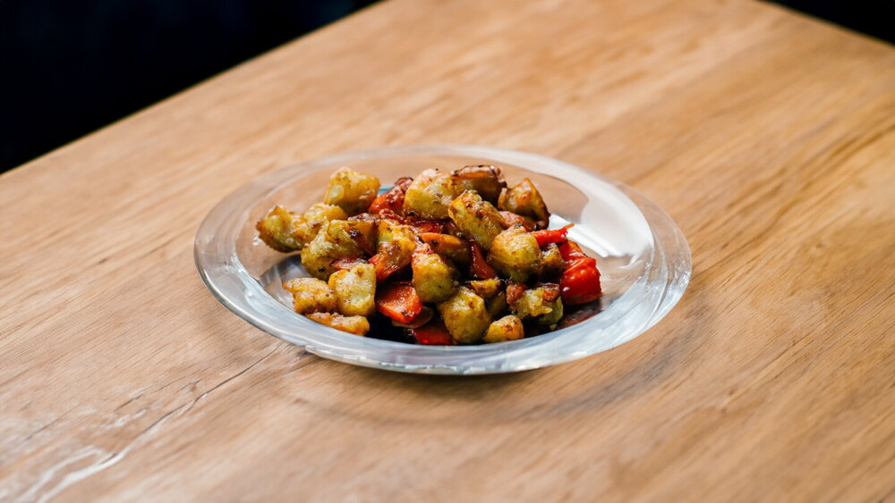 Black Grenadier and Vegetable Stew