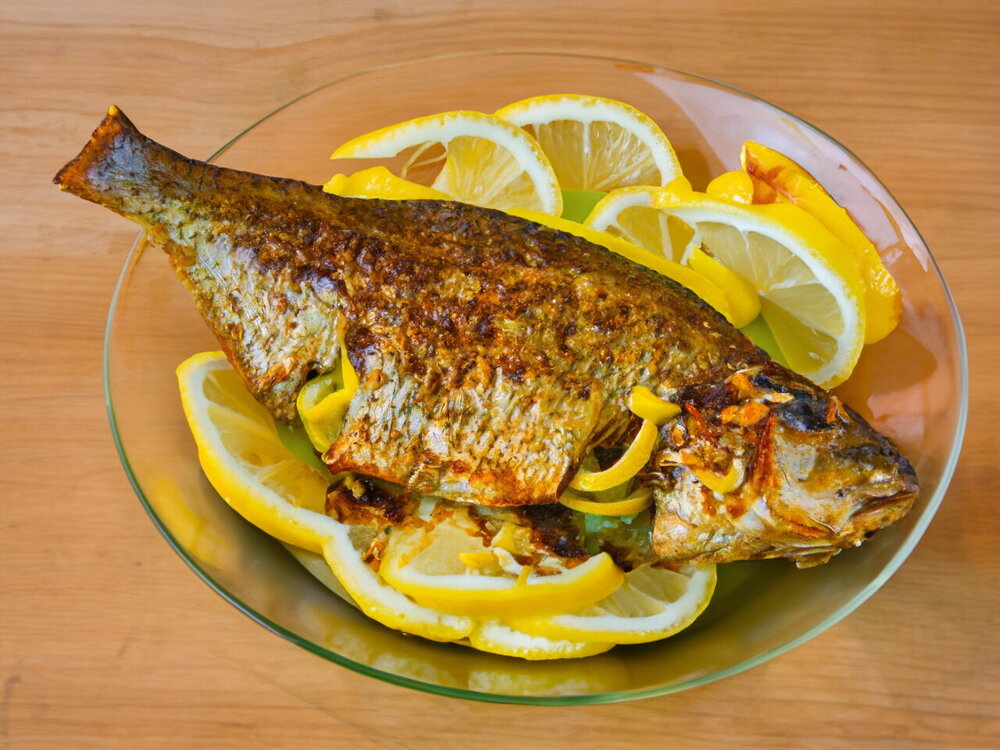 Oven-Baked Bream in Foil