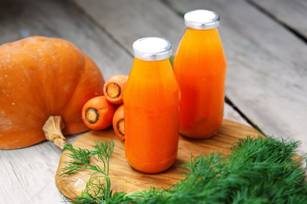 Carrot–Pumpkin Juice for Winter