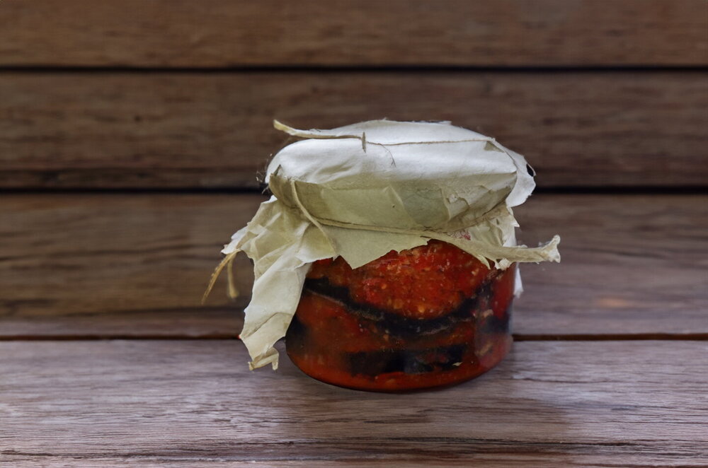Spicy Eggplant Appetizer for Winter