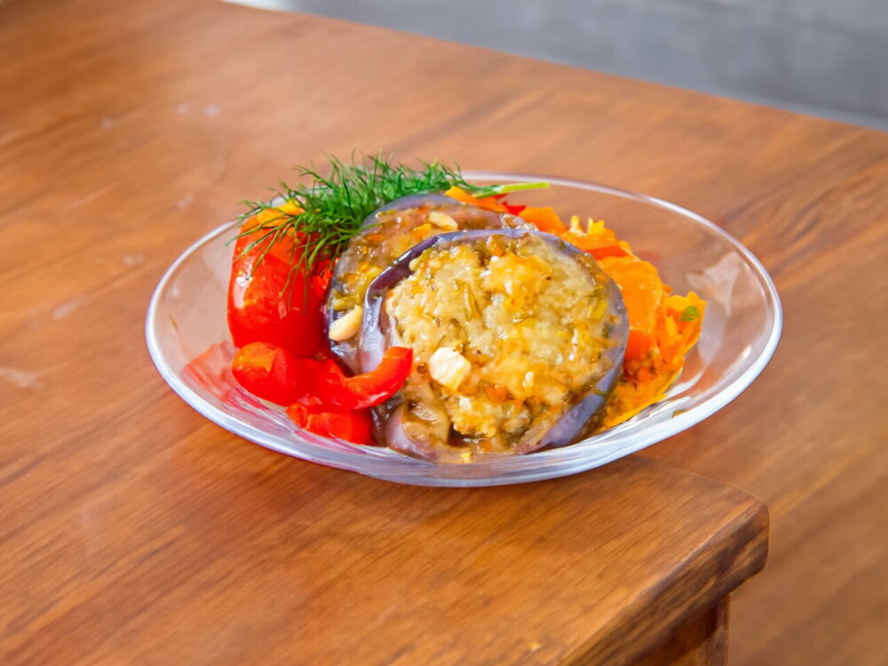 Layered Eggplants for Winter