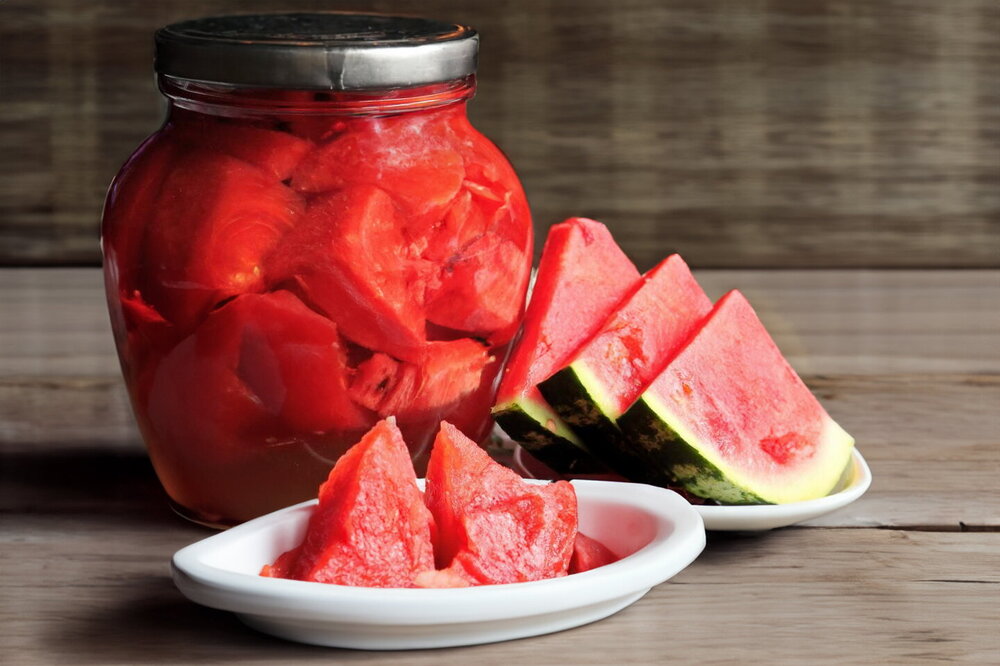 Watermelon in Jars for Winter (No Sterilization)