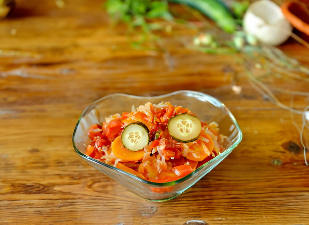 “Hunter’s” Vegetable Salad for Winter