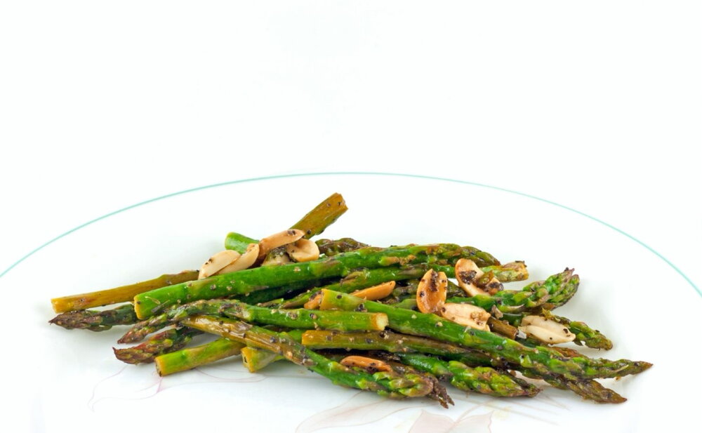 Roasted asparagus